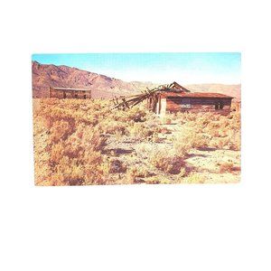 Vintage Postcard Garlock Ghost Town Mojave Desert Rand Camp Randsburg P36165